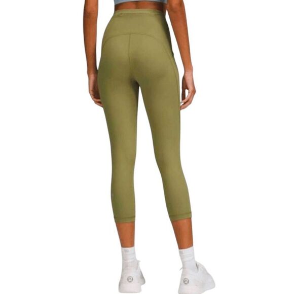 NWT LULULEMON ATHLETICA Swift Speed Hi-Rise Crop 'Full-On Luxtreme 21" Size 0 - Picture 2 of 7